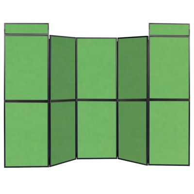Busyfold Freestanding Fabric Reversible Extra Large (Over 240cm) Bulletin Board