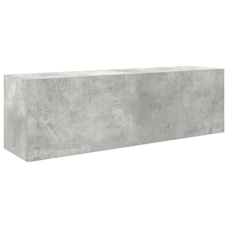 Bathroom Wall Cabinet, Concrete Grey, 11.8"H x 9.8"W x 39.4"L 