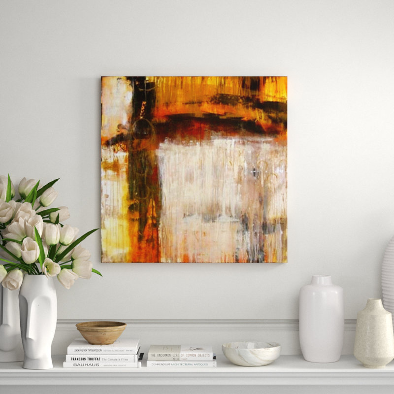Crossroads Print by Chelsea Art Studio, Knife Gel, 47" H x 47" W x 1.5" D