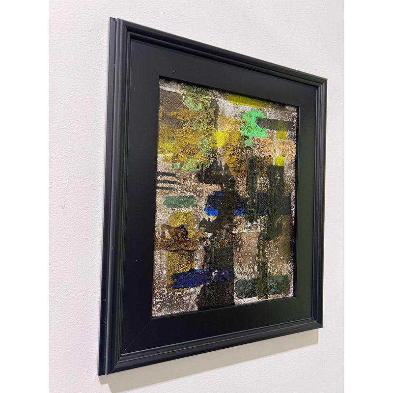 Moving Space No. 1 - Original Mixed-Media Abstract Painting by J. Kent Martin