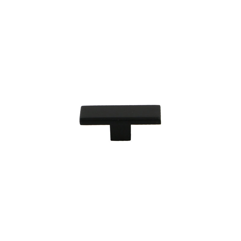 1-7/8 x 3/4" Rectangle Cabinet Knob, Matte Black