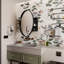Miroir mural avec rangement pour salle de bain-519262283