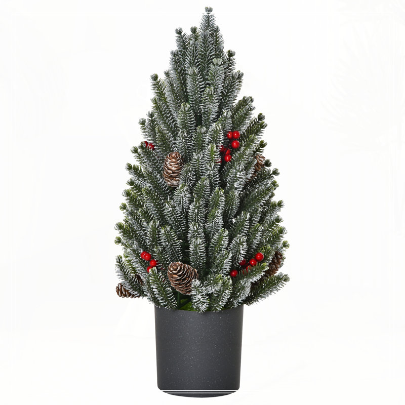Arbre de Noël artificiel miniature 18 po
