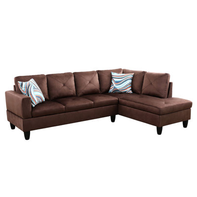 Upholstered L-Shaped Sectional