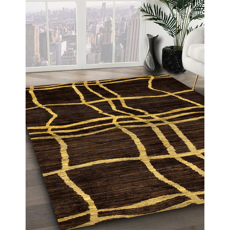 Tapis abstrait moderne 62, Rectangle 2 pi x 5 pi