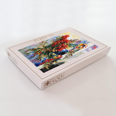 500-Piece Puzzle, 100% Cardboard, 18.9 x 13.4 inches | Box Size: 13.2 x 9.1 x 2.0 inches | Perfect for Family Fun & Relaxation, High-Quality, Durable Pieces for Easy Assembly, Ideal Gift for Puzzle Lovers