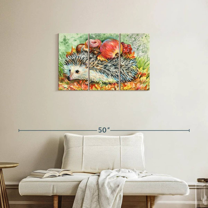 Brampt Hedgehog, 20" H x 33" W