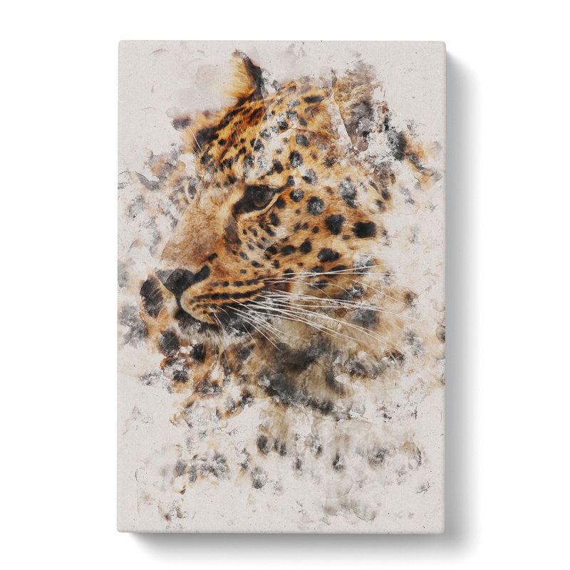 Leopard Vol.1 - Wrapped Canvas, 76cm H x 50cm W x 3cm D
