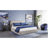 Upholstered Barrel Chair - Blue-516790790