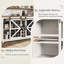 Coffee Bar Cabinet Farmhouse Wine Cabinet  For Kitchen, Dining Room