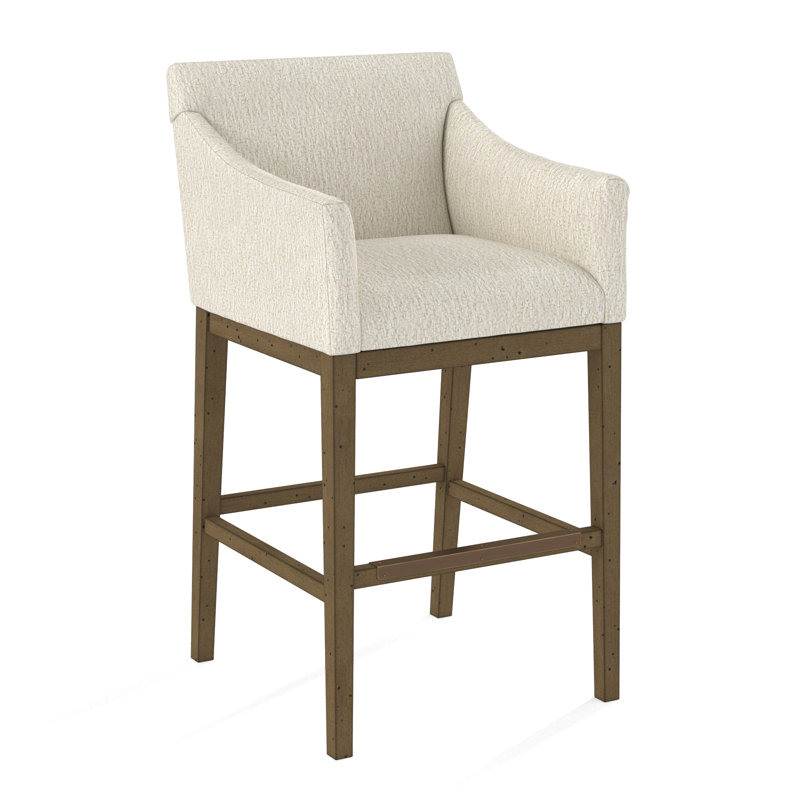 Upholstered Stool, 61606-88, Espresso