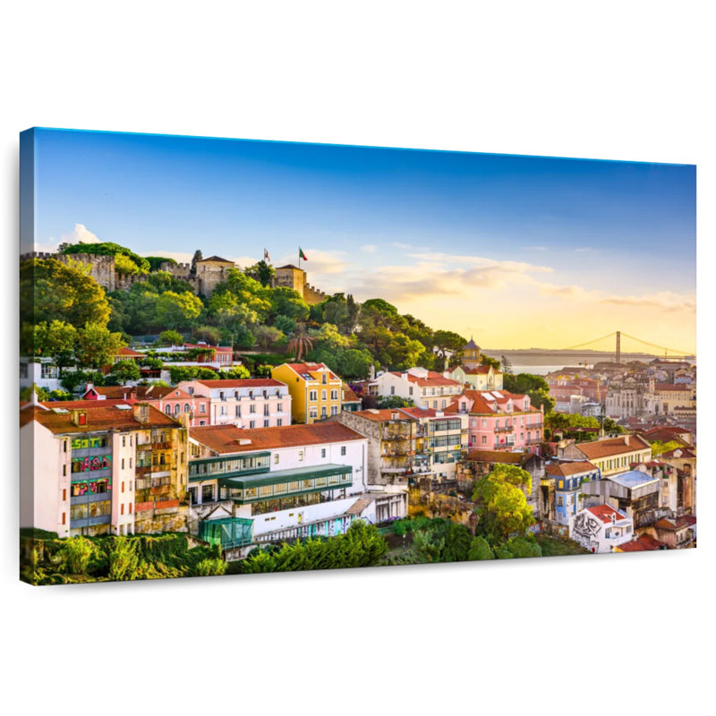 Kavia Lisbon Skyline, 8" H x 12" W