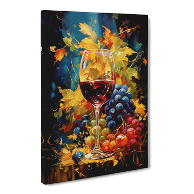 Wine Expressionism - No Frame Print