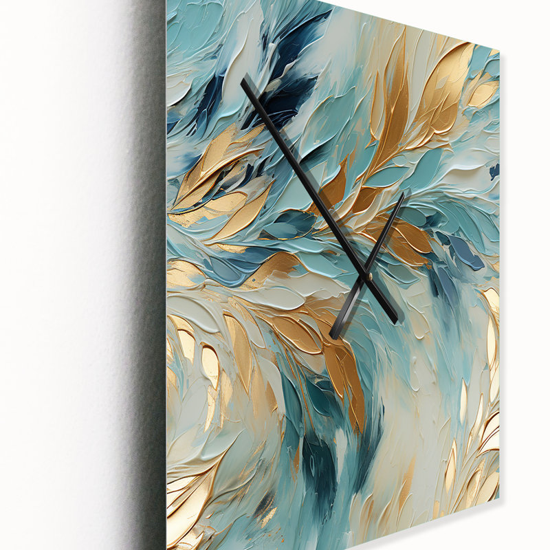 Horloge murale moderne Jakyla - Glam, H 32 po x l 16 po x P 1 po