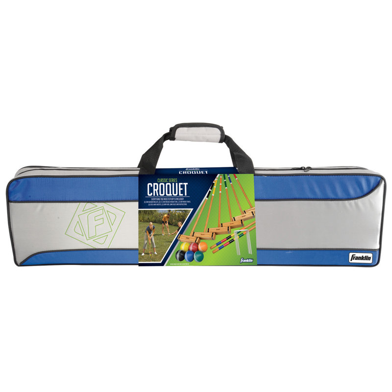 Jeu de croquet classique 23 pièces pour 6 joueurs