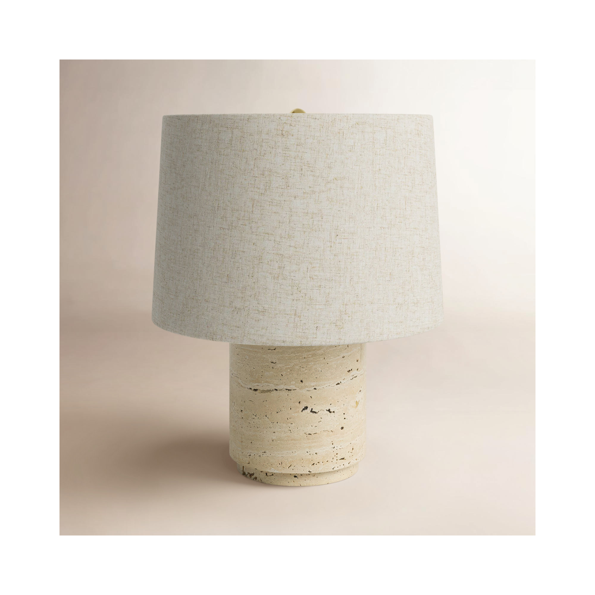 Stone Accent Lamp, Beige