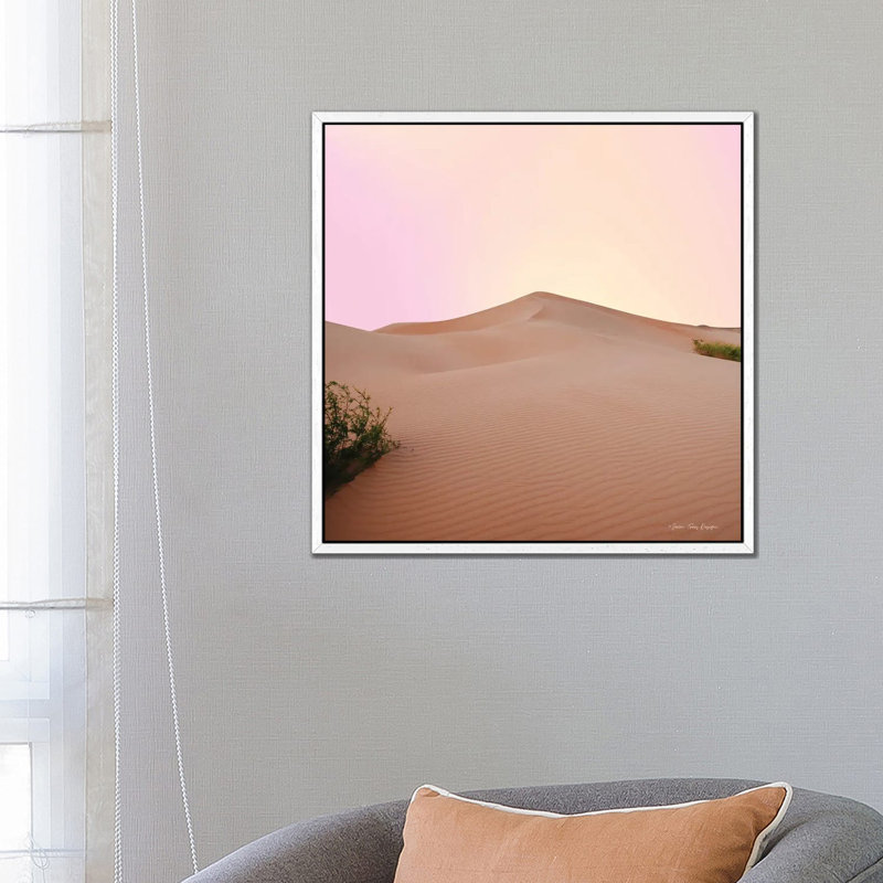 The Calm Dune by Seven Trees Design - Gallery-Wrapped Canvas Giclée on Canvas, 66.04 cm H x 66.04 cm W, White Framed