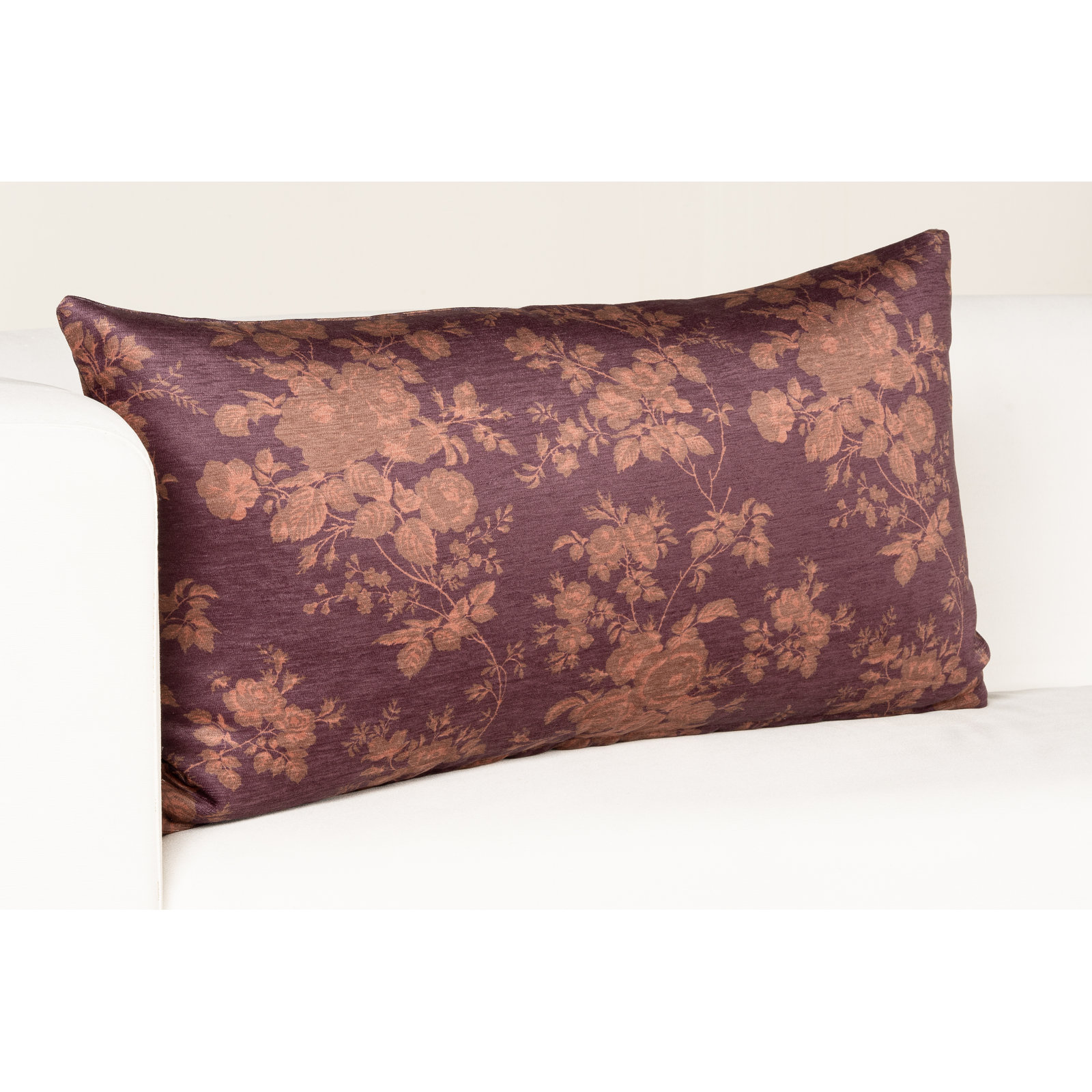 Throw Pillow, 21" x 12", Polyfill, Cherry