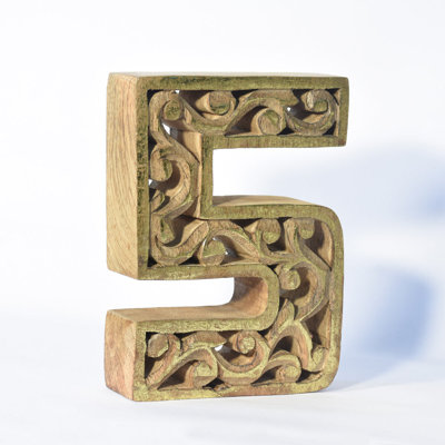 Eastford Text & Numbers Letter Block