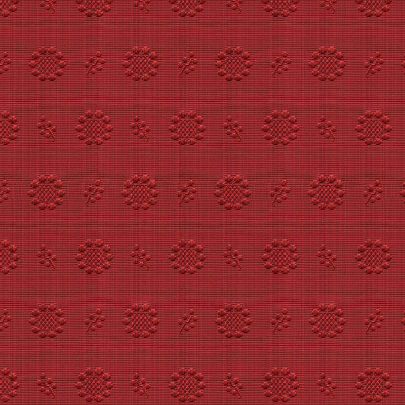 Chandler Figured Fabric, Red Currant