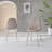 Scottsmoor 6 Seater High Gloss Round Dining Table Set with 6 Luxury Faux Leather Dining Chairs-559481816-559481830