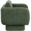 Fauteuil d'appoint pivotant en tissu Alessandra Chenille-88357516