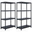Salacia 60cm W Plastic Shelving Unit-51234613