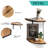 Triangle Solid Wood Corner Shelf