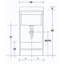 450mm Free-standing Single Vanity Unit