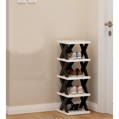 Range-chaussures compact et étroit - Range-chaussures multi-couches peu encombrant pour les portes, les dortoirs et les petits espaces