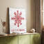 Let It Snow Snowflake - galerie Cavas sur mesure-1950583631