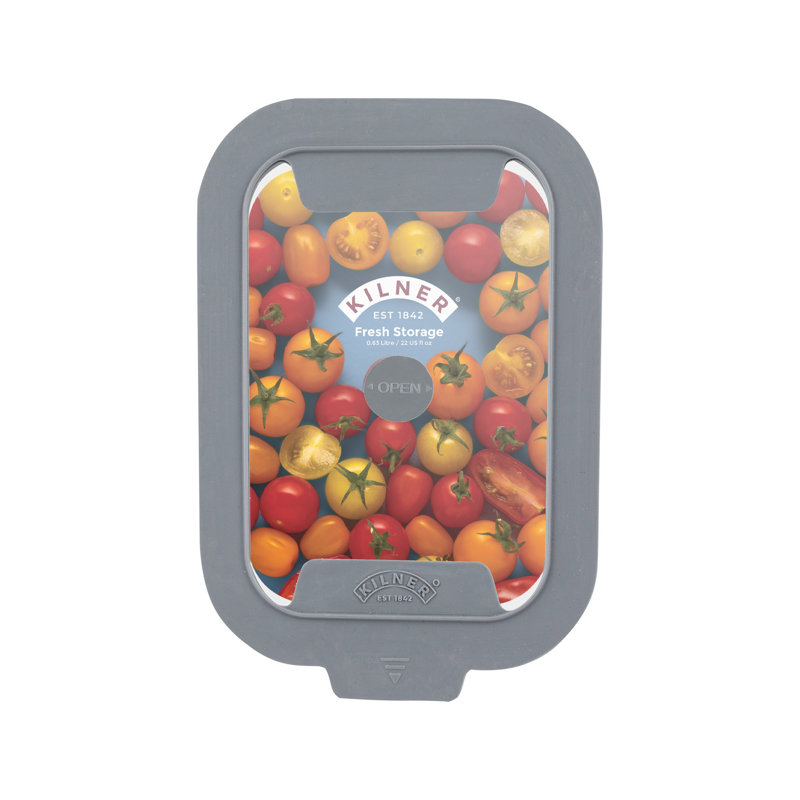 Kilner Fresh Storage Rectangle 0.63L, 1