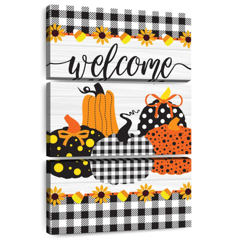 Plaque murale Kema Welcome, H 32 po x l 20 po