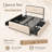 Henos Upholstered Metal Platform Storage Bed-1996023999-1996023992