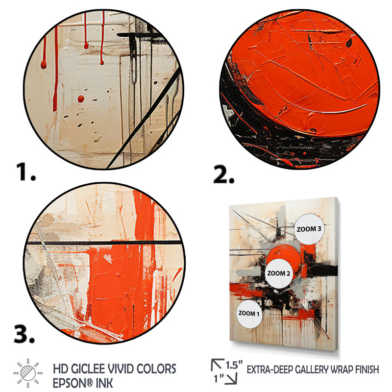 White Chaos Unleashed II - Abstract Collages, art mural, Cadre flottant noir, H 20 po x l 12 po