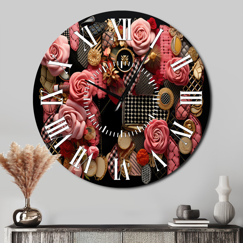 Horloge murale All Fashion Brands Logo II, Surdimensionné