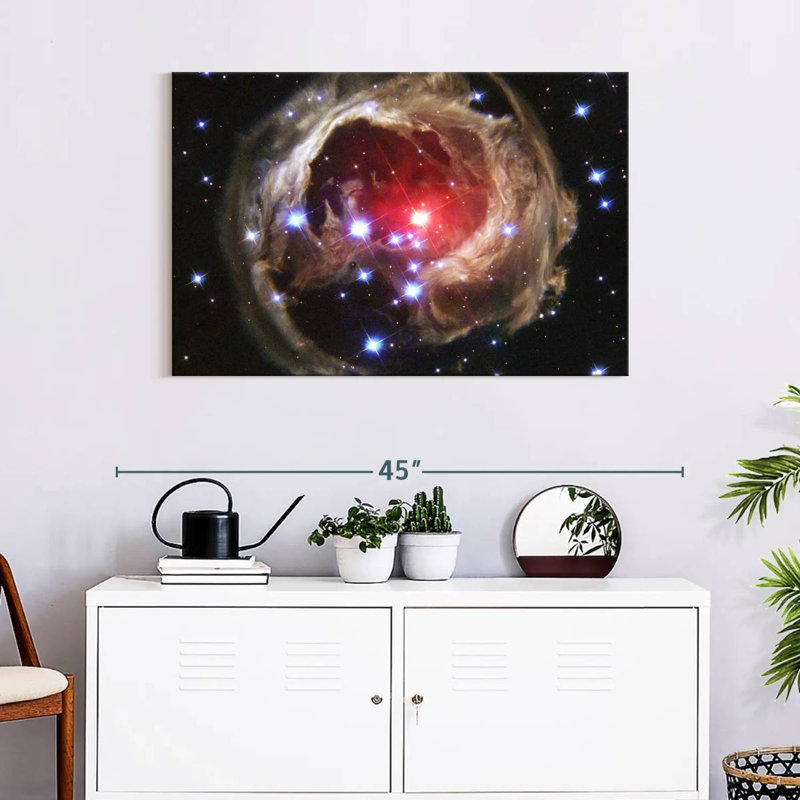 Oberle Crab Nebula, 24" H x 36" W