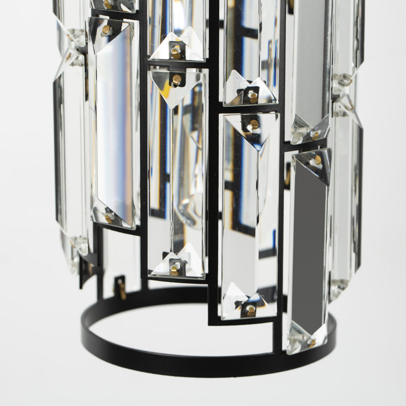 Herrada 1 - Light Crystal Cylinder Pendant
