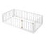 Structure de lit en bois avec clôture et porte, (ANCIEN SKU: WF289663AAE)-655895550-655895551