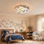 Greenridge Glass and Crystal LED Flush Mount