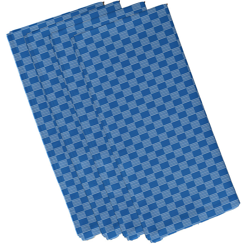 Ensemble de serviettes 4 pièces Buettner, L 18 po x L 18 po, Azur