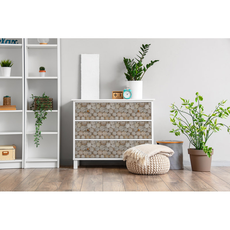Jessine 1m x 50cm Matte Peel & Stick Wallpaper Roll