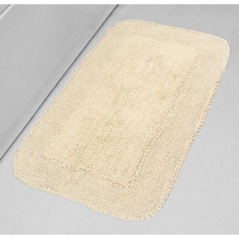 Maytham Bath Rug, Ivory, Rectangle - 24" W x 40" L