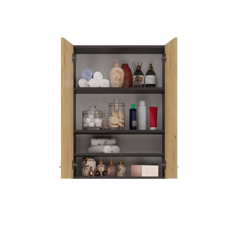 Hilko Bathroom Cabinet, Anthracite