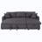 Modern Sleeper Sectional Sofa with Storage Space-850003176