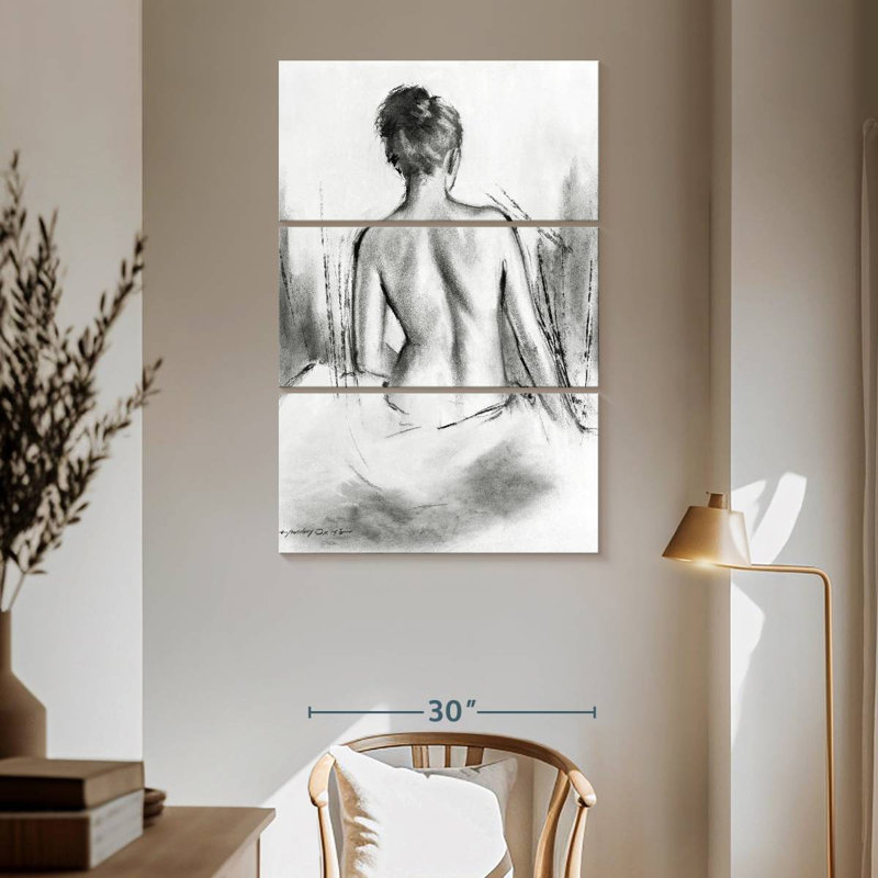Silhouette douce Leisha VI, H 65 po x l 42 po