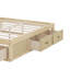 Lit plateforme double avec 6 tiroirs-1201778039