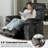 EONIX Large Lay Flat Power Lift Recliner Chair for Elderly with Heat and Massage, 400lbs Dual Motor Electirc Lift Chair with Extended Footrest, SLRY007062, Black-118766323