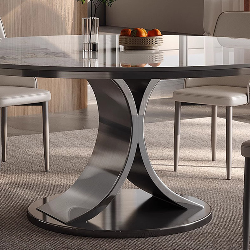 Table de salle à manger et chaise Deluxe Sense Home, H 29,5 po x L 59 po x l 59 po, Blanc