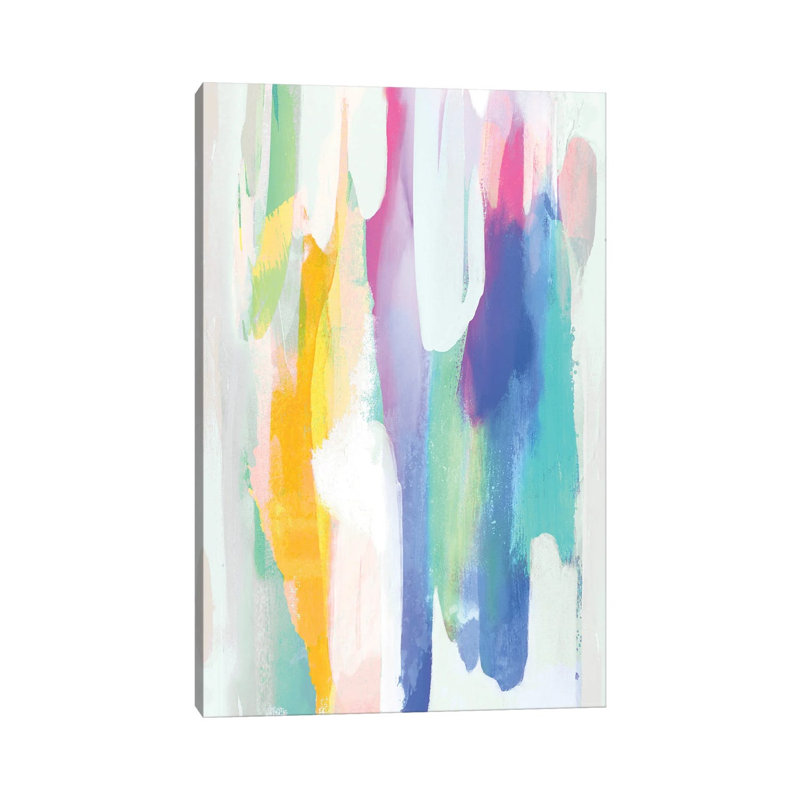 Vivacious II by Jackie Hanson - Wrapped Canvas Print, 20.32 cm H x 30.48 cm W